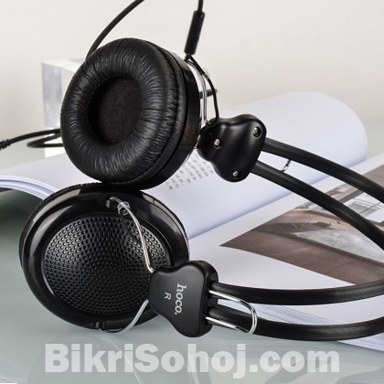 hoco wired headphones “W5 Manno” with mic head beam